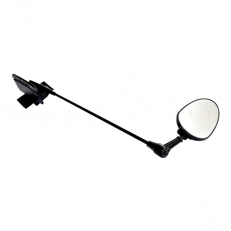 360° Rotatable MTB Bike Cycling Safety Helmet Mount Rear View Mirror For Riding