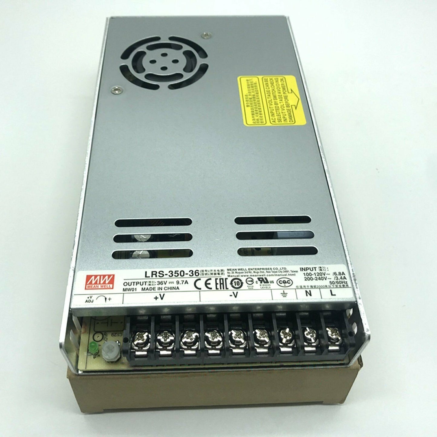 LRS-350-36 36V 9.7A For MEAN WELL  switching power supply Free Shipping