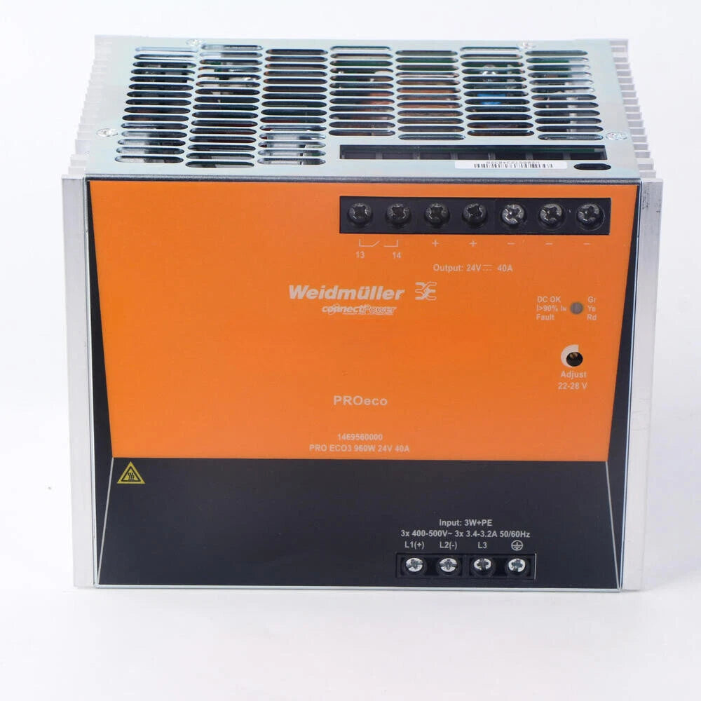 1PC  Weidmuller 1469560000 PRO ECO3 960W 24V 40A Power Supply #P
