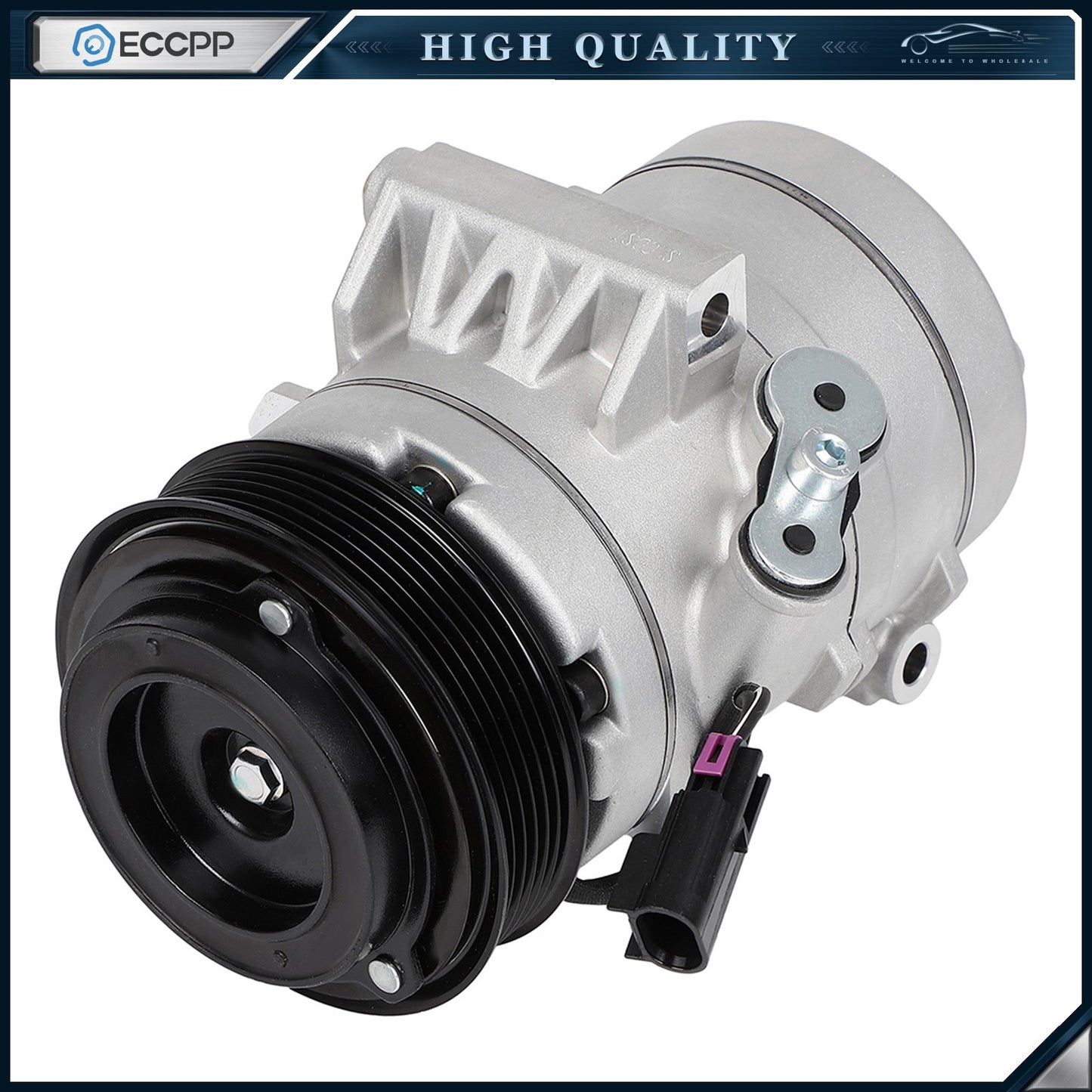 AC Compressor Assembly w/Clutch Fits Ford Fusion Lincoln Zephyr Mercury Milan