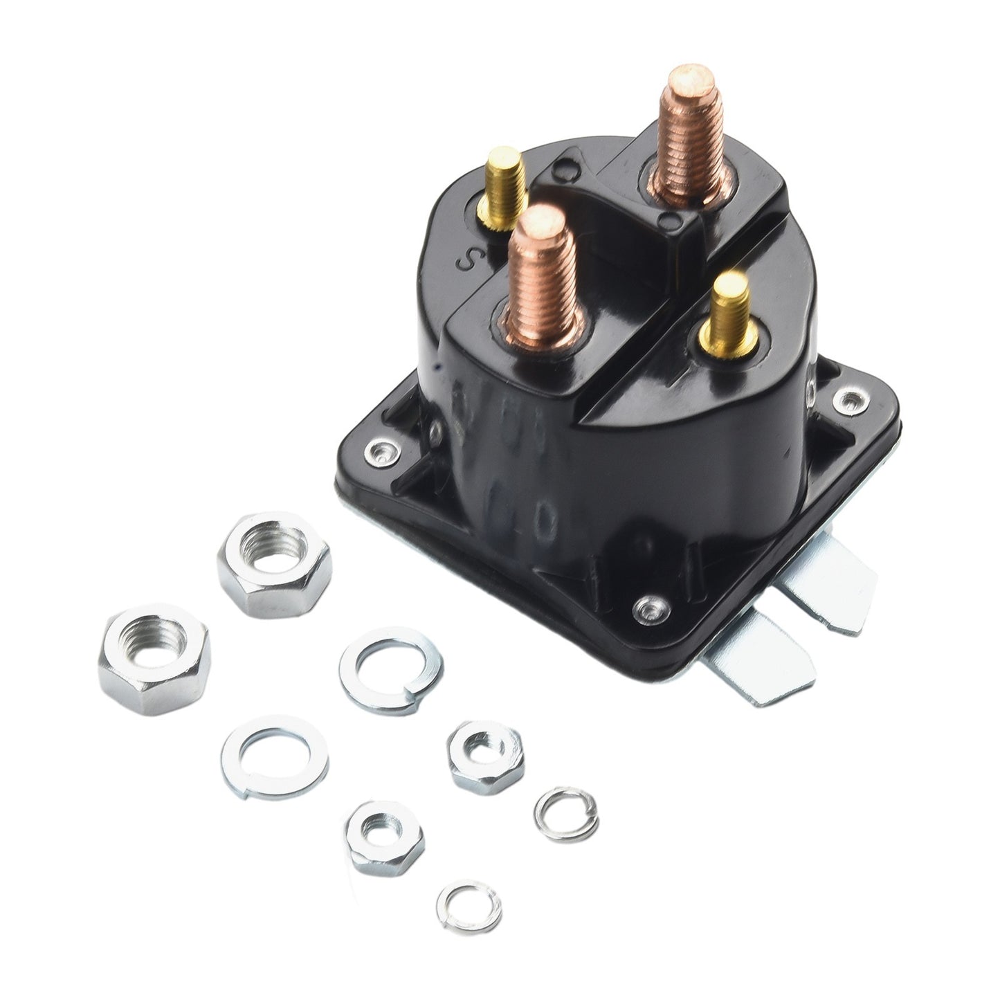 Reliable 12V4 Terminal Solenoid Valve Relay Switch for Hydraulic Pump Motor