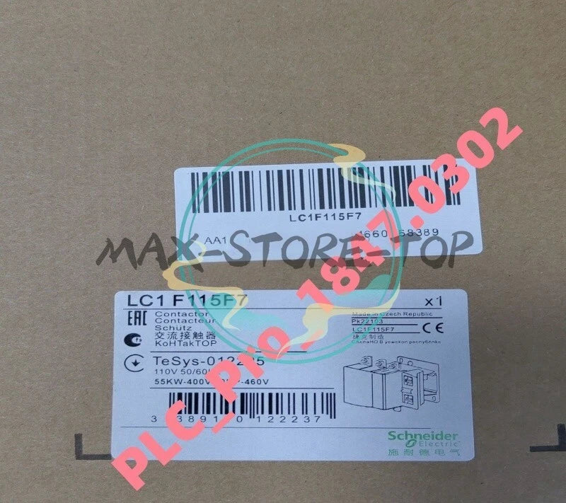 1PCS   Schneider LC1F115F7 3-Pole Contactor 600VAC 115amp Fast ship