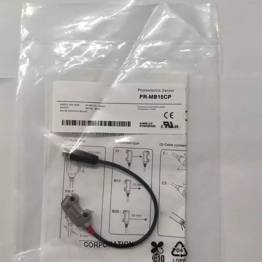 1PC   Keyence PR-MB15CP Photoelectric Sensor PRMB15CP
