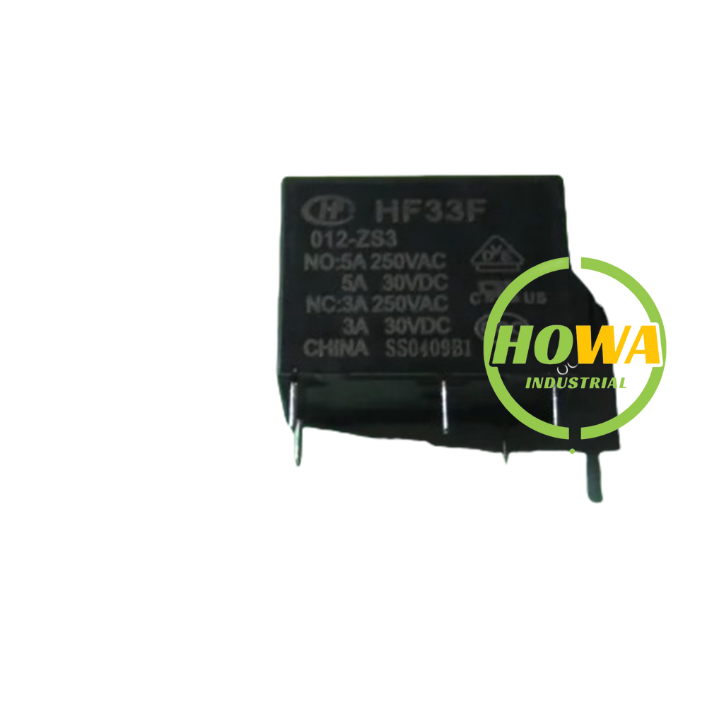 10/pieces  HF33F-012-ZS3 12V 5-pin Hongfa Relay 3A 250VAC