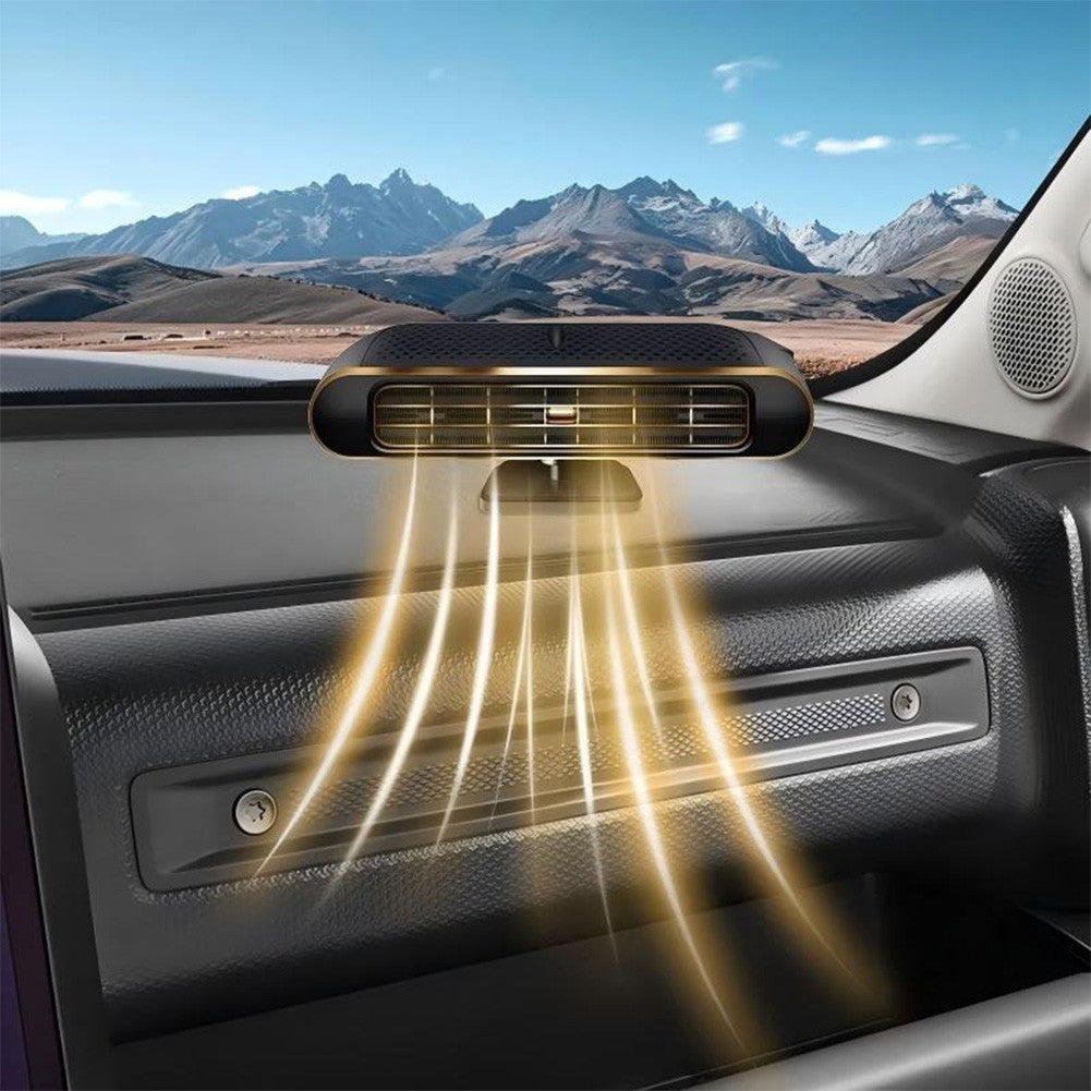 Dual Purpose 12V 120W Car Heater Cooling Heating Defogger for Vehicles