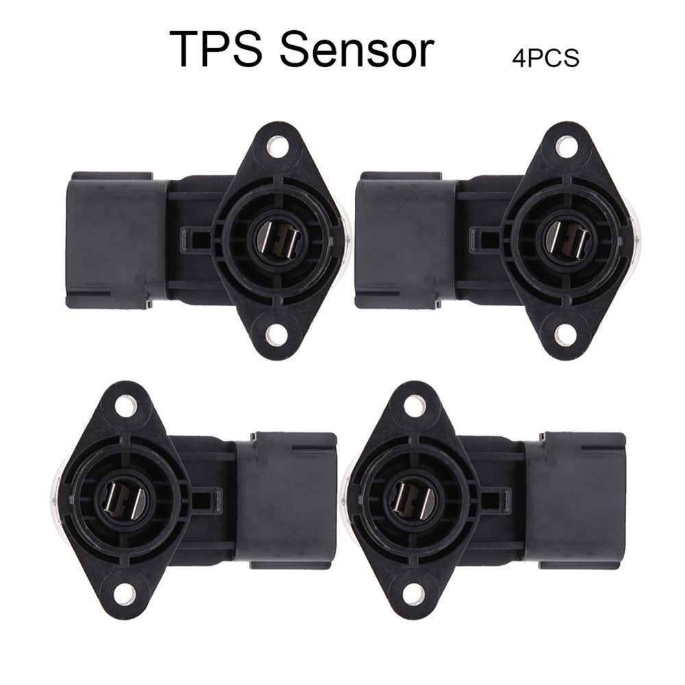 ECCPP 4 Set  Throttle Position Sensor For Ford Mustang 4.0L 4.6L 2007-2009