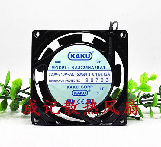 KAKU KA8225HA2BAT AC220V-240V 0.11A/0.12A AC metal cooling fan