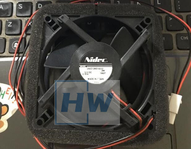 1PC   U92C12MS1A3-51 9cm DC12V 0.16A Built-in Cooling Fan