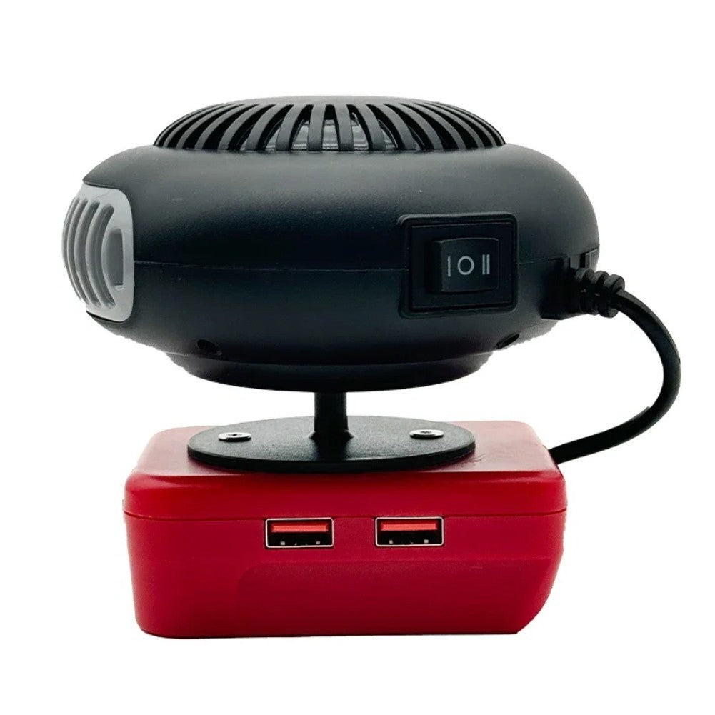 Battery Powered Portable Heater with Fast 3 Second Heat for Car and Outdoor Use