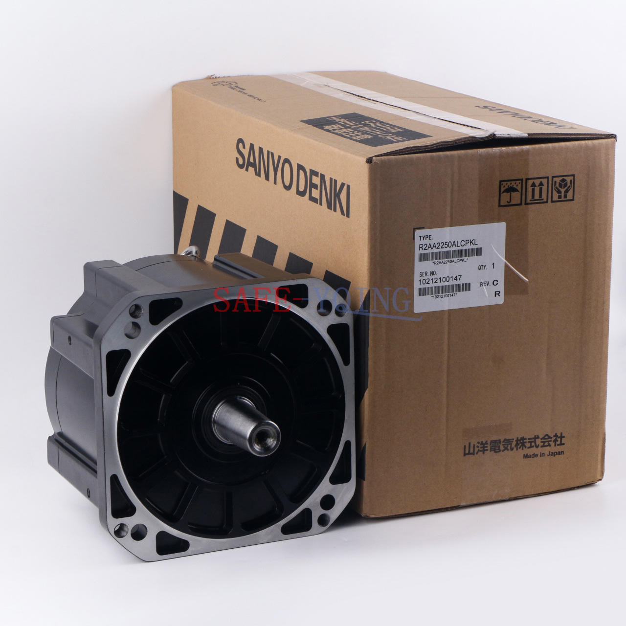 1PC  SANYO DENKI SERVO MOTOR R2AA2250ALCPKL Fast delivery