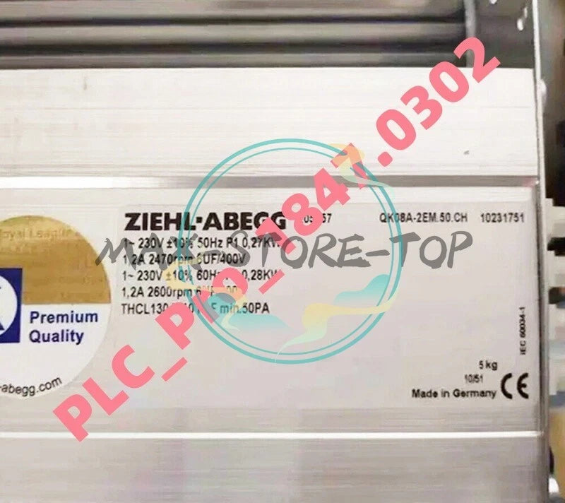 Ziehl-abegg QK08A-2EM.50.CH Cross Flow Fan 230VAC 1.2A 270/280W Cooling Fan