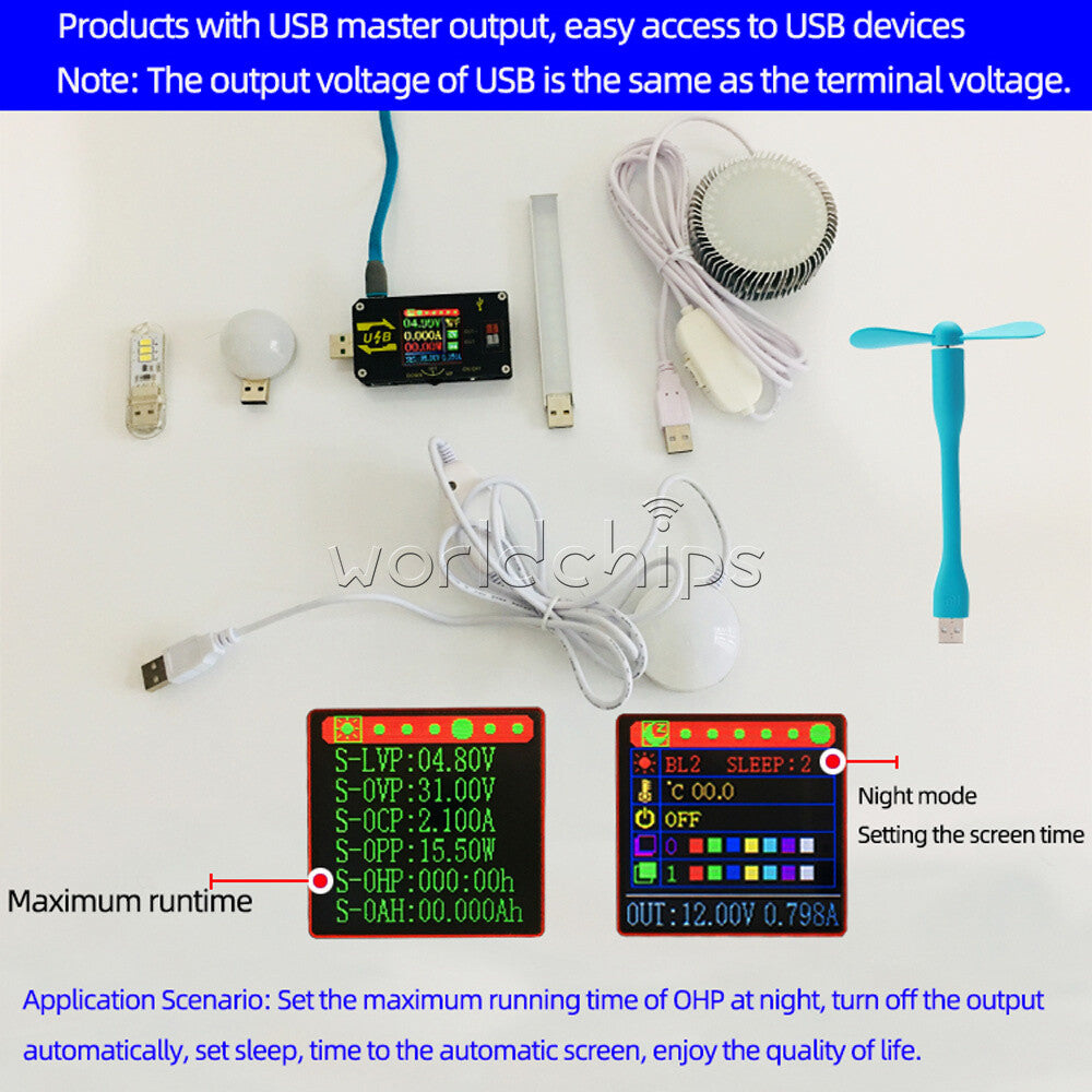 USB 5V to 9V 12V 24V Buck Boost Constant Voltage Current Power Supply Module