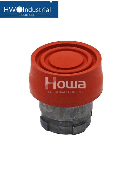 2PC Red Self Resetting Metal Button Head ZB2BP4C ZB2-BP4C 22mm Installation