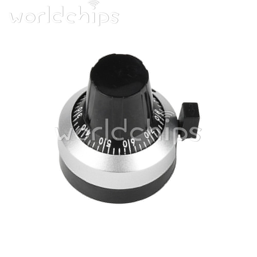 10pcs WXD3 Precision Multi-turn Potentiometer 100Ω~100KΩ Potentiometer Knob 4MM