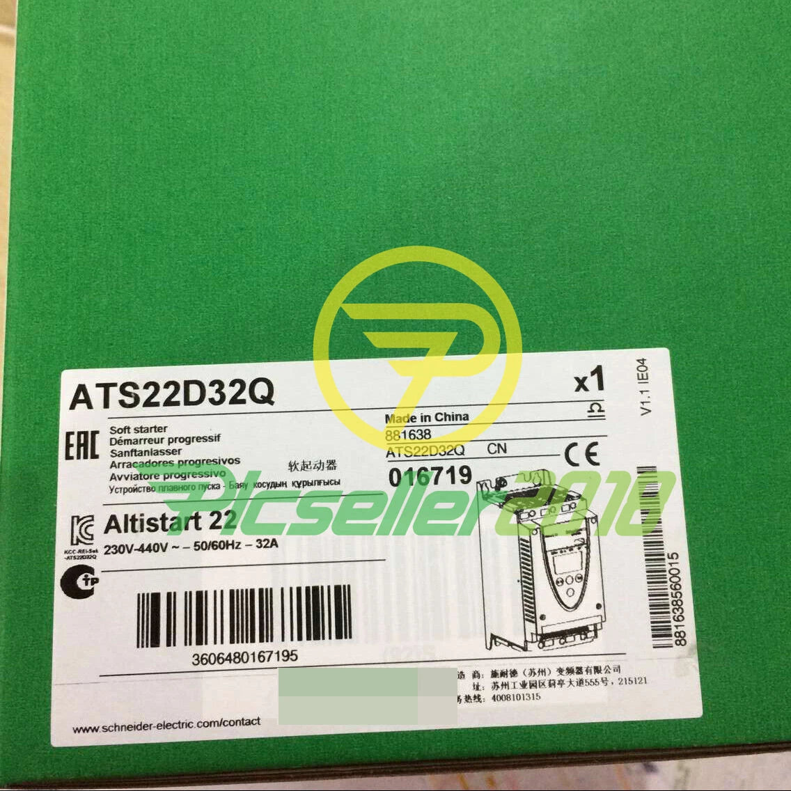 1PC ATS22D32Q Soft Starter  ping