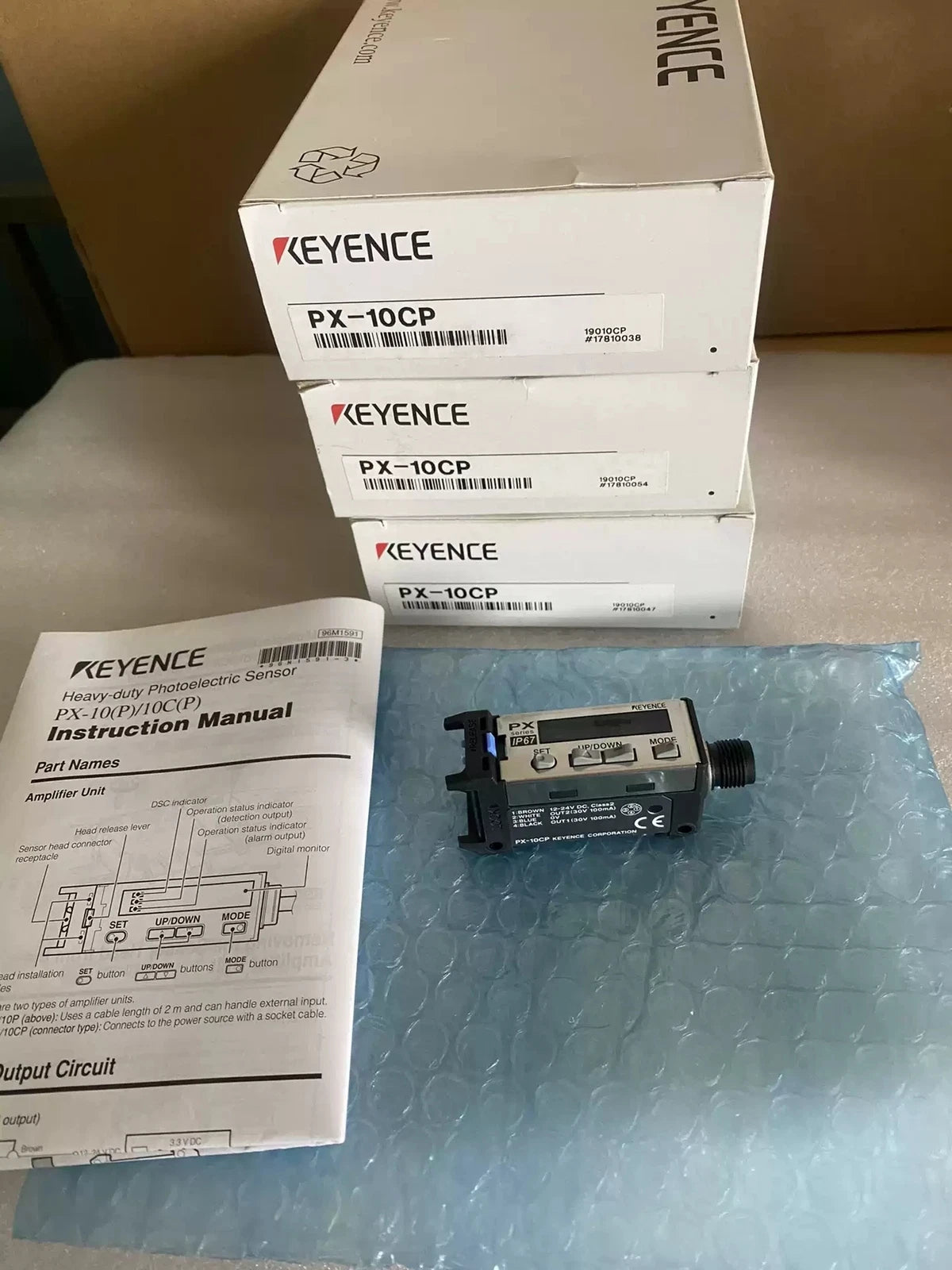 KEYENCE PX-10CP Photoelectric Sensor   Free shipping #P