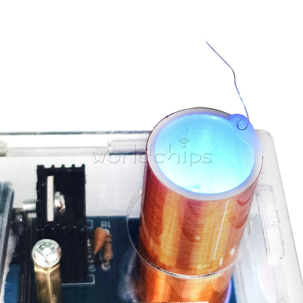 DIY Rechargeable Micro Tesla Coil Detector Electronic Anti Interference Tester