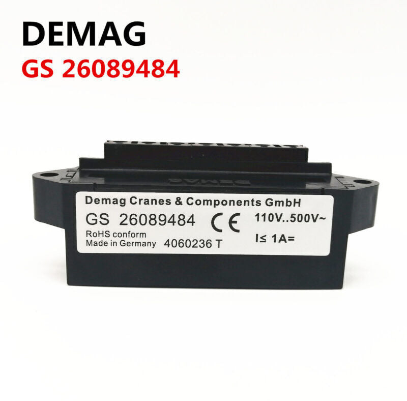 1pcs DEMAG brake module rectifier module GS 26089484 shield machine accessories