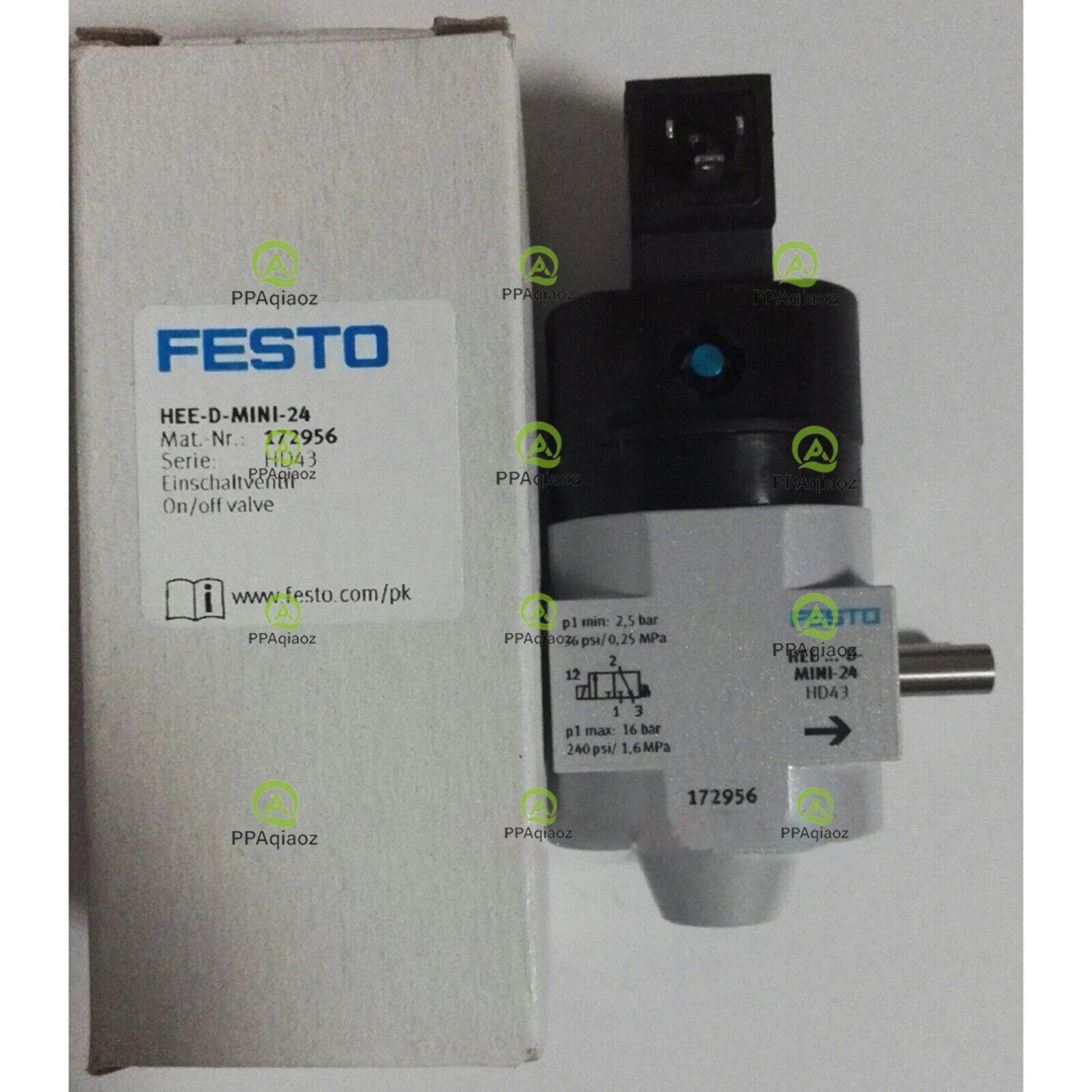 1PC  FESTO HEE-D-MINI-24 172956 Solenoid Valve Free Shipping