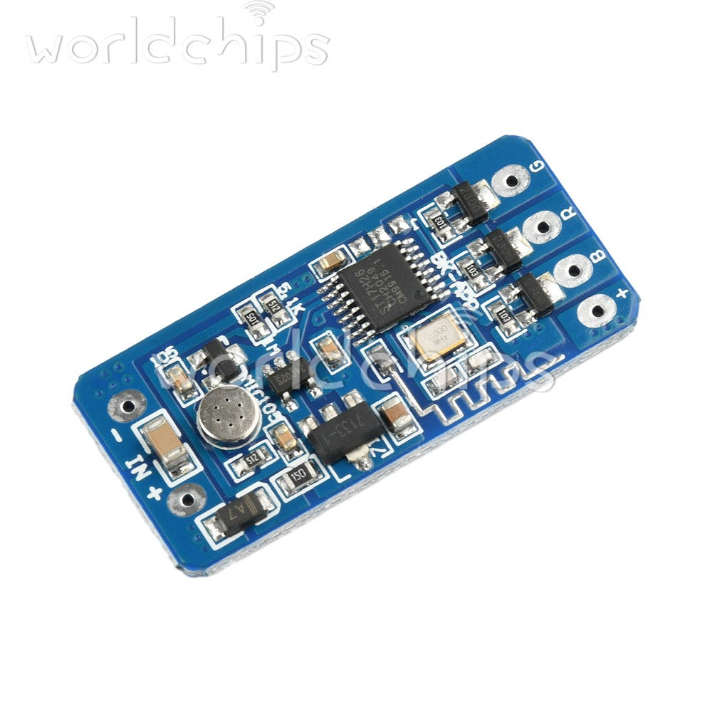 5PCS 5V 12V 24V RGB Flashing Module LED Strip Light Controller Color Change