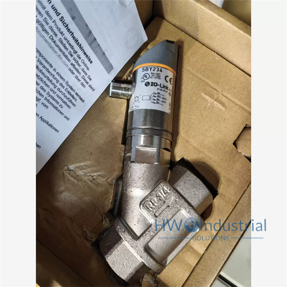 1/Piece  SBY234  IFM Flow Sensor Check Valve Flow Meter