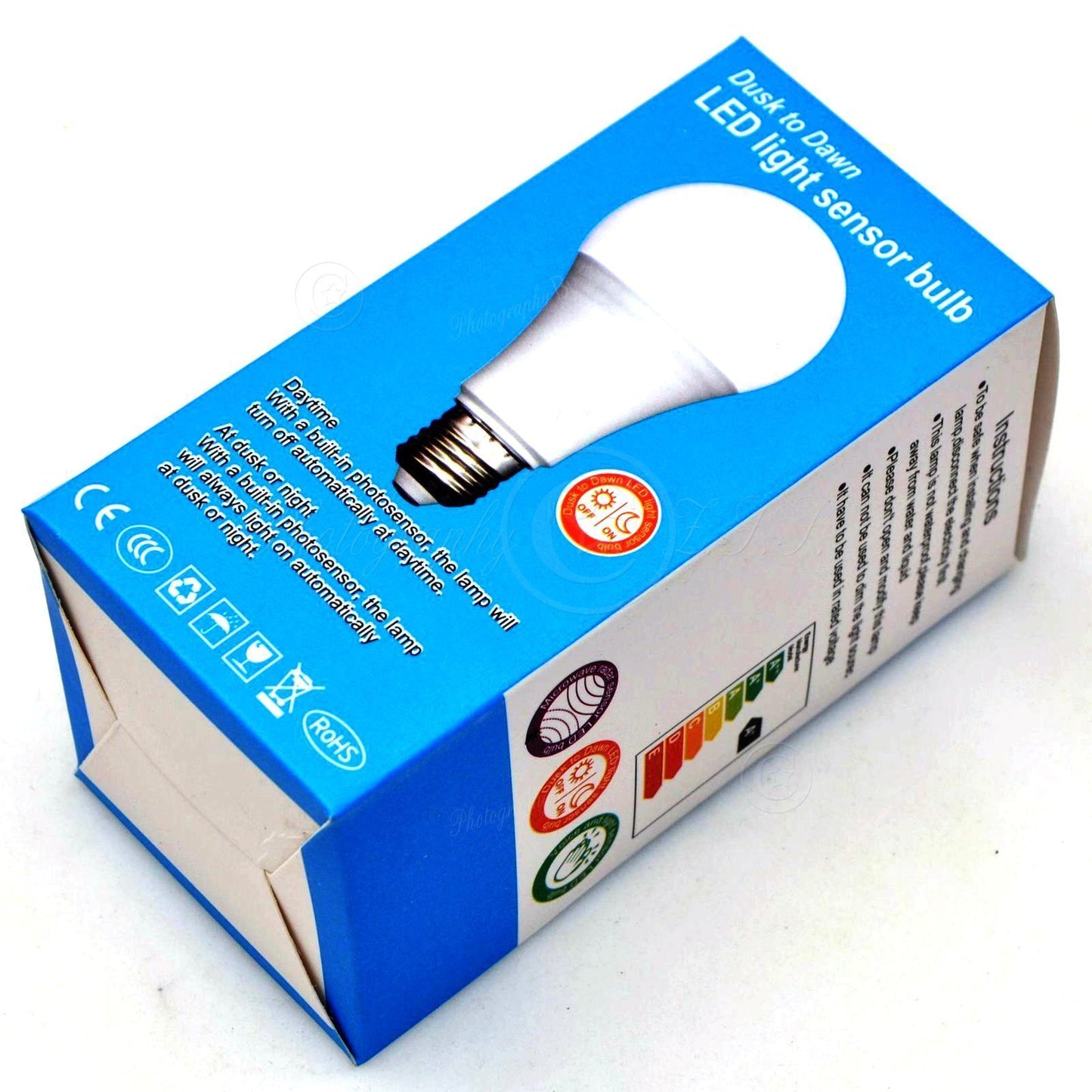 E27 Radar Sensor Motion Detect Switch LED Lamp For IP Camera Lighting Anti Thef