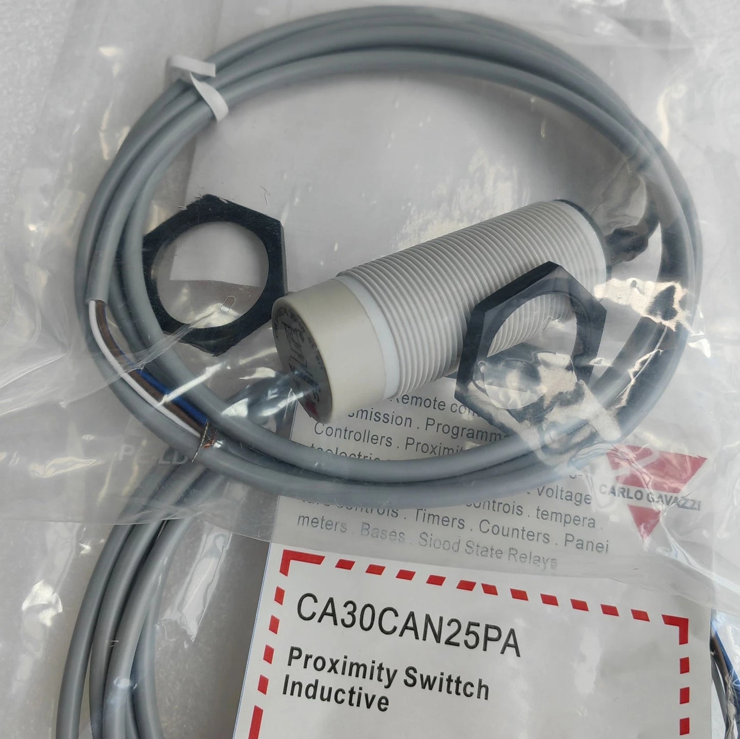 1PC  For Carlo Gavazzi CA30CAN25PA Proximity Switch Sensor #P