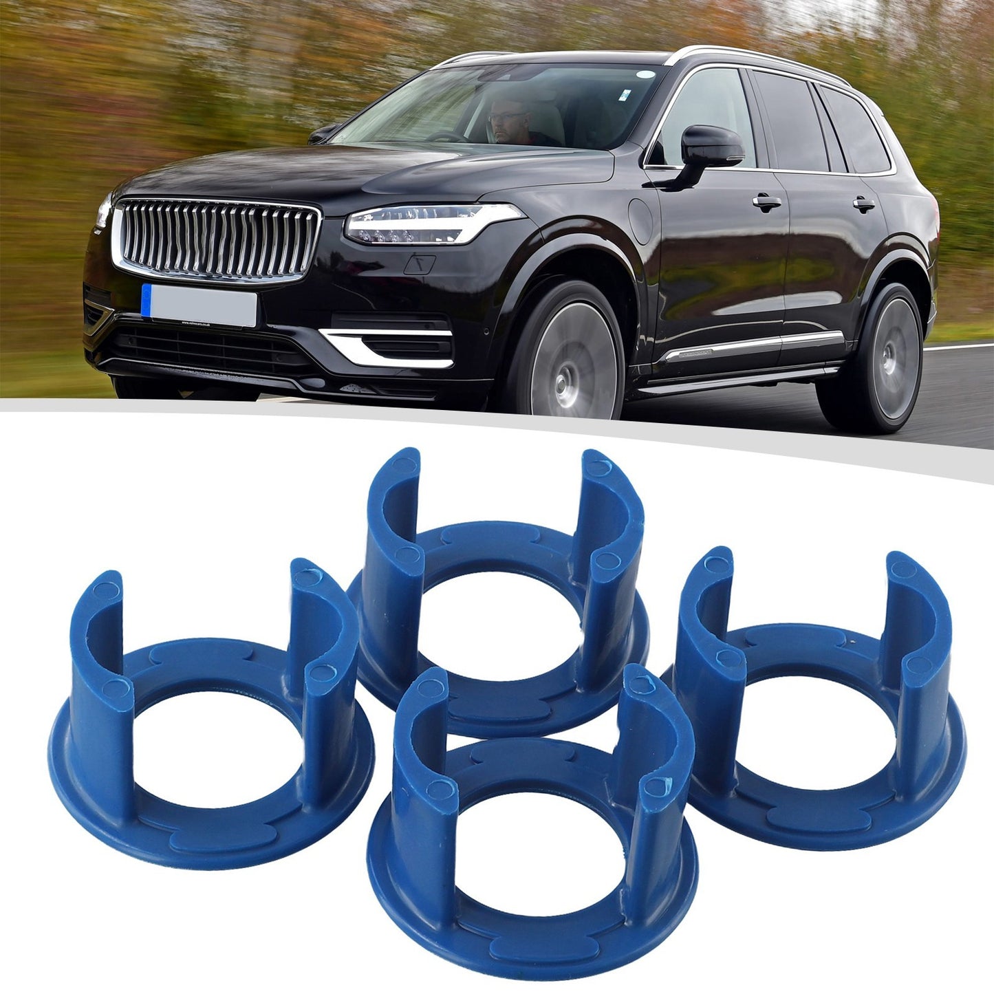 Set of 4 Blue Front Subframe Bushes for Volvo For S60 For V70 XC70 Models