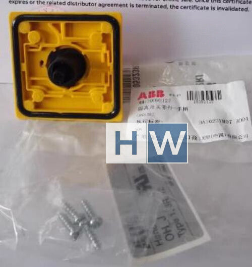 1PC  ABB Optional Yellow Handle OHYS2RJ 10092127 for OT16-125FT3 OT16-125FT4