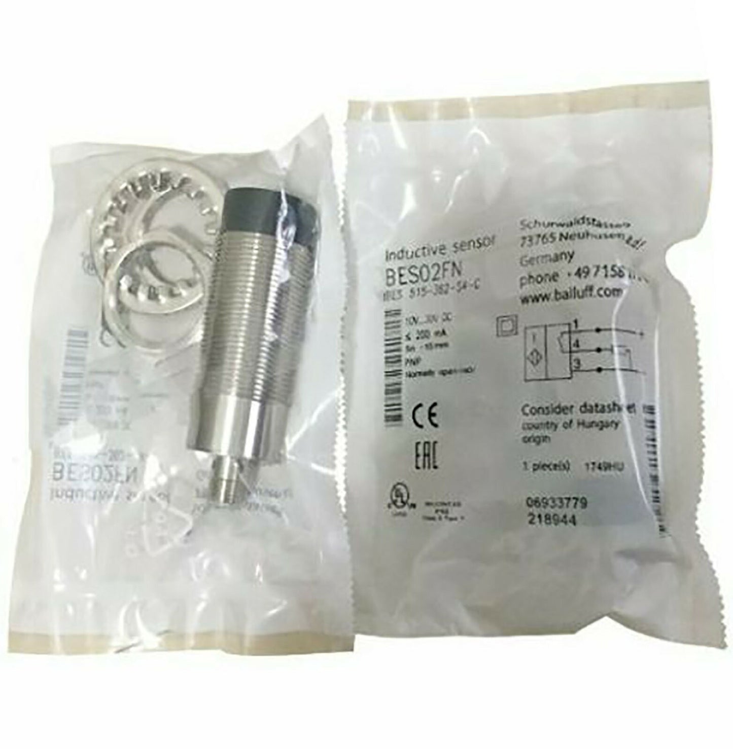 1PC BALLUFF BES 515-362-S4-C (BES02FN) Inductive Standard Sensors PNP