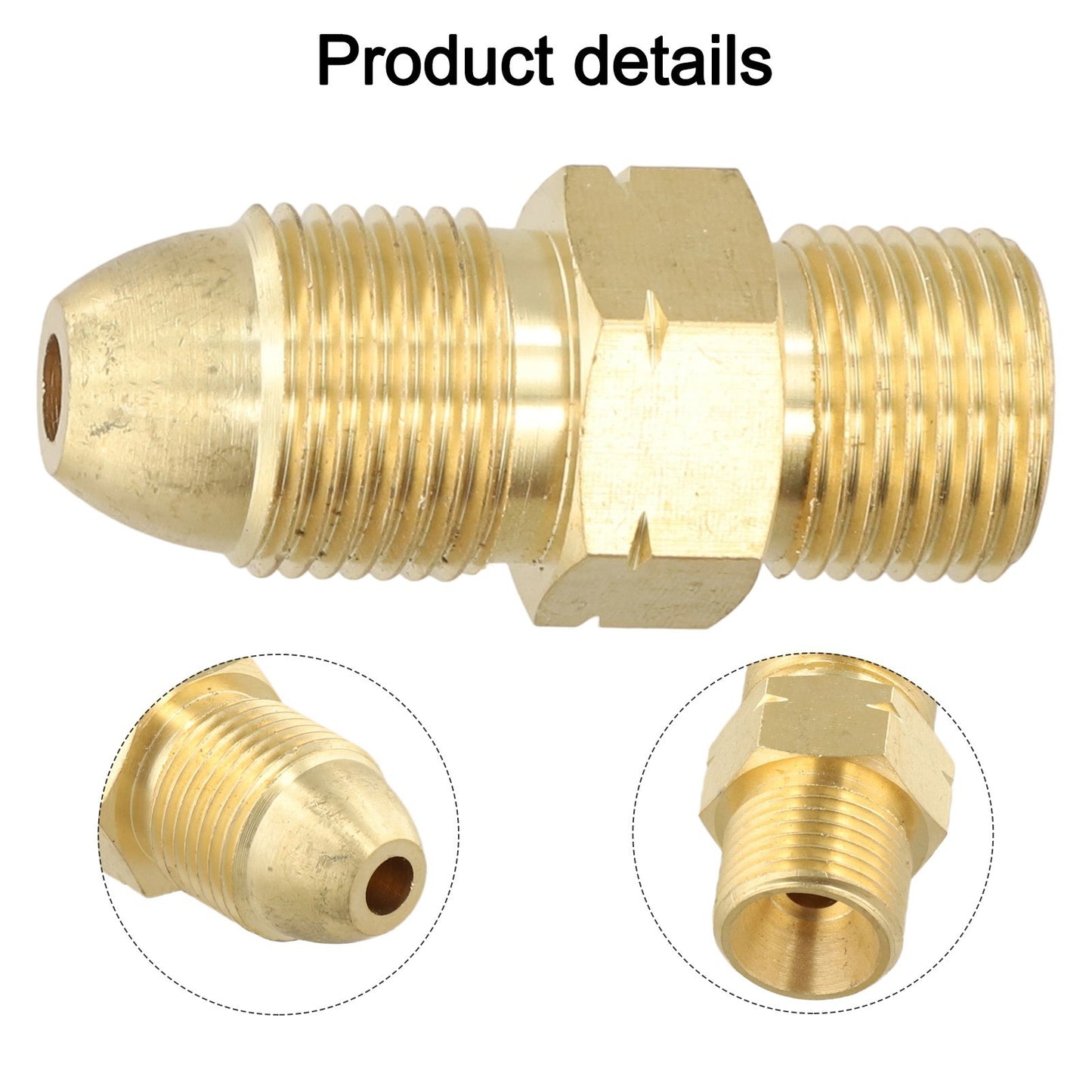 High Performance Acetylene Gas Cylinder to Regulator Adapter for CGA Standards