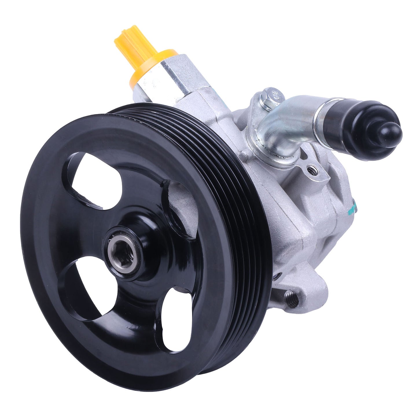 Power Steering Pump W/ Pulley For 12-17 Jeep Wrangler 3.6L V6 GAS DOHC 20-1039