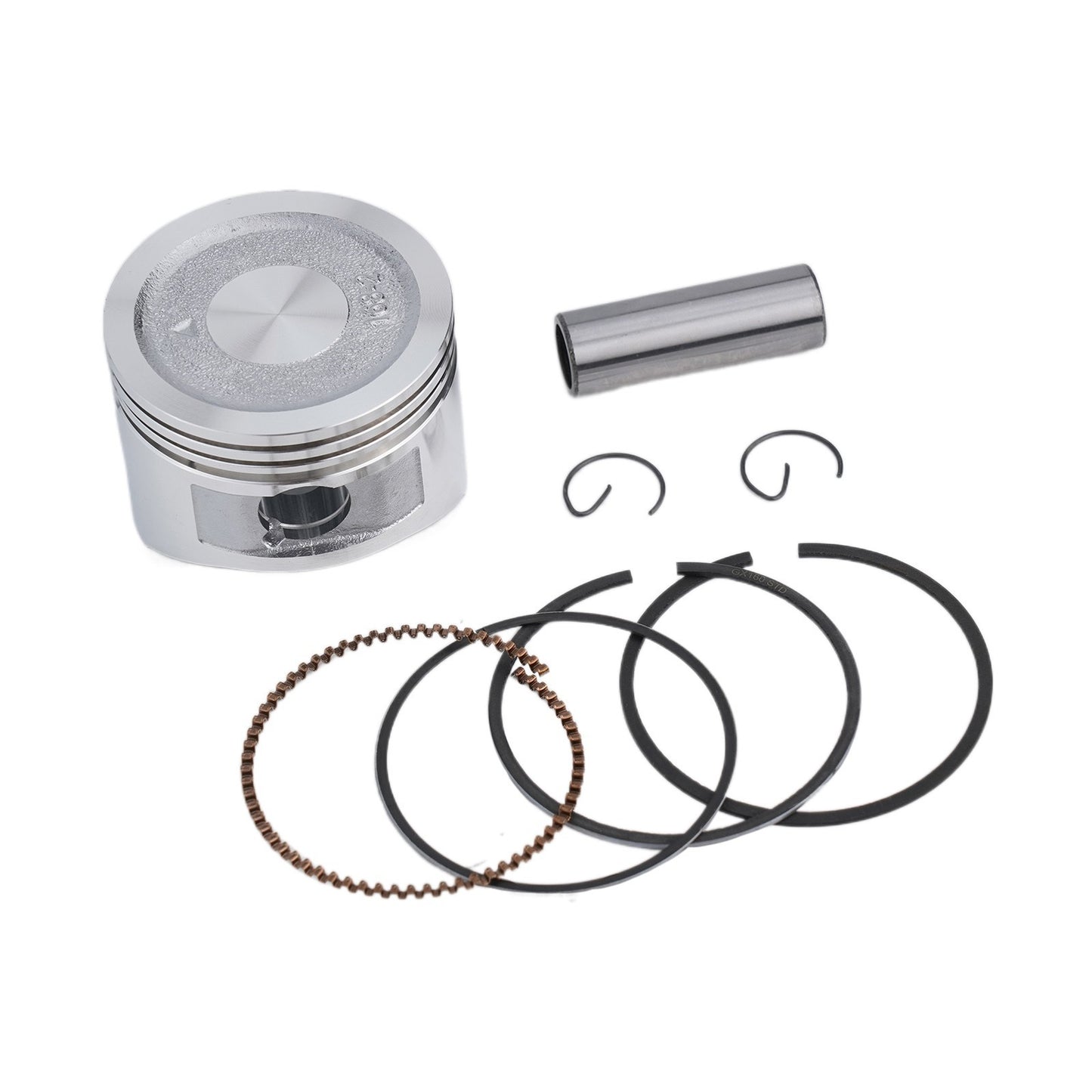 Engine Rebuild Piston Kit with Connecting Rod and Gasket Set for GX200