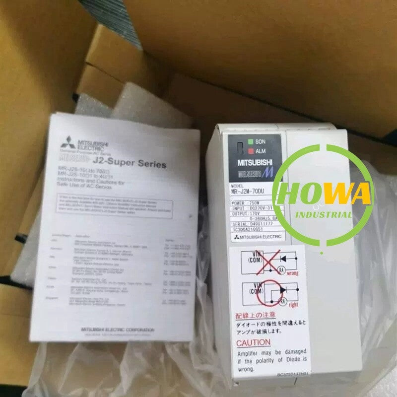 1/Piece  MR-J2M-70DU Mitsubishi Servo Drive