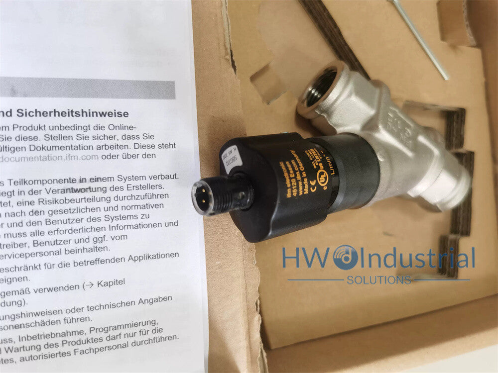 1/Piece  SBY332  IFM Flow Sensor Check Valve Flow Meter
