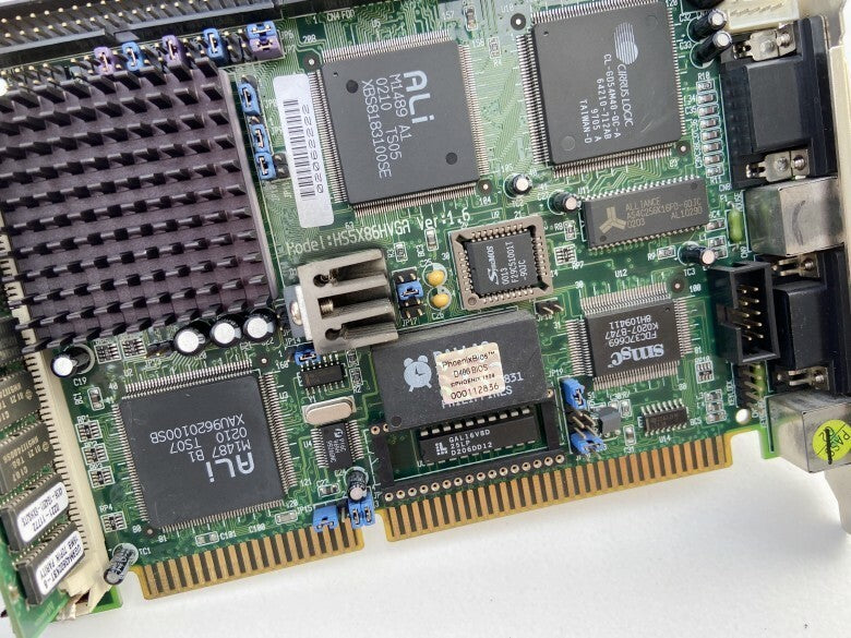 IEI HS5X86HVGA Ver:1.6 Industrial Motherboard Free Shipping