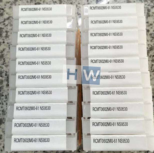 Box/10PCS Tungaloy Milling Insert Circular CNC Blade RCMT0602MO-61 NS9530