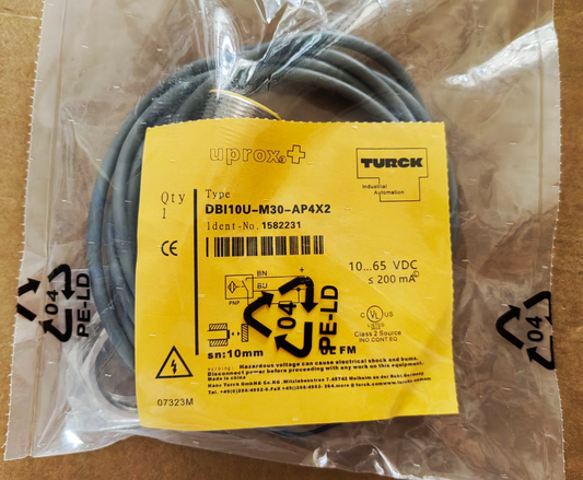 For TURCK DBI10U-M30-AP4X2 1582231 Inductive sensor PNP