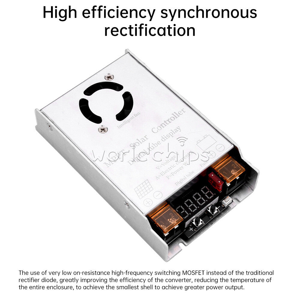 MPPT 450W Booster Solar Controller DC12-50V Step-up Charging 24V/36V/48V/60V/72V