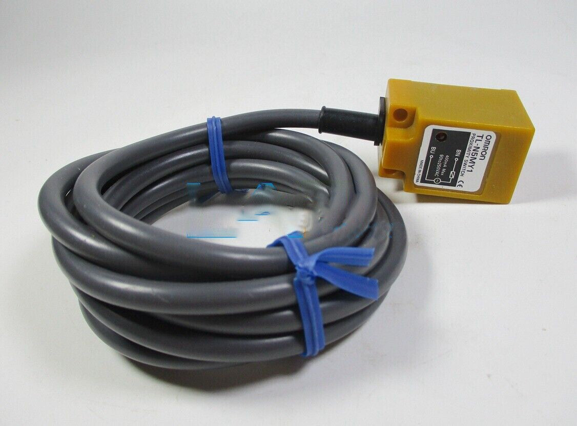 1PCS  For OMRON TLN5MY1 Proximity Switch TL-N5MY1 90-250V AC 2m