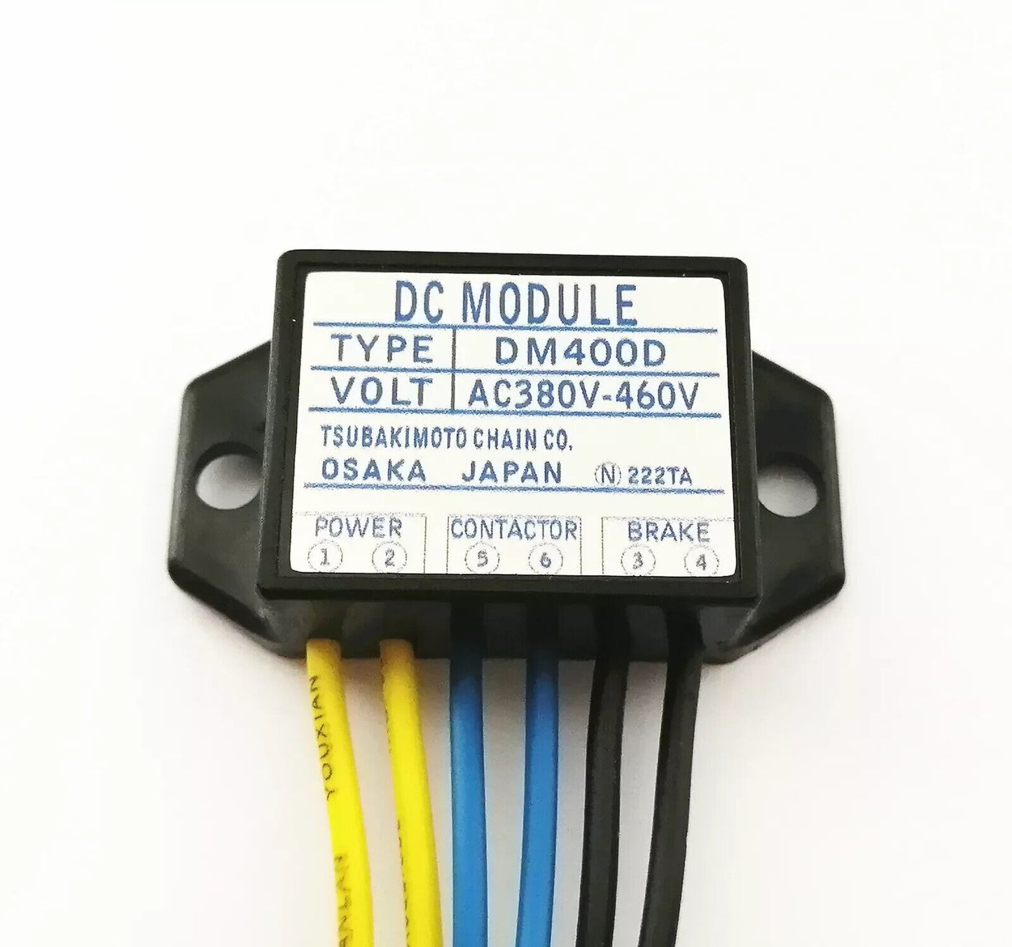 Japan Tsubaki Rectifier DM400D AC380V-460V Motor Brake Rectifier