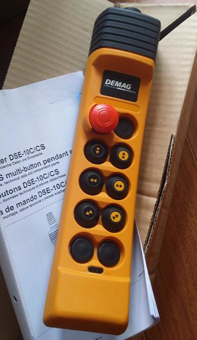 One/piece For DEMAG Control Gourd Handle Manual Button Switch 77335245 DSE10-C