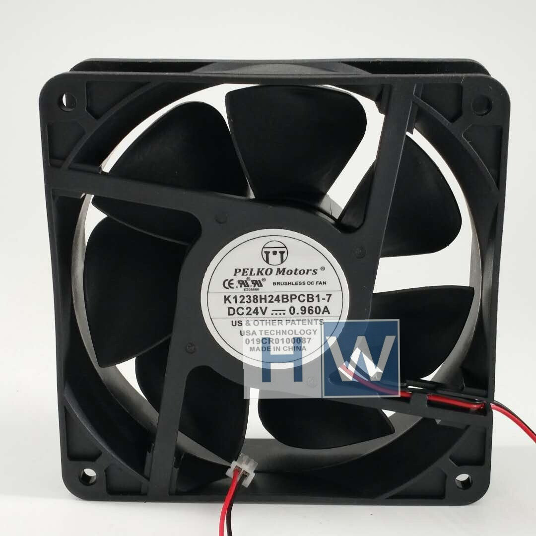 PELKO MOTORS K1238H24BPCB1-7 24V 0.960A 12CM Inverter Cooling Fan