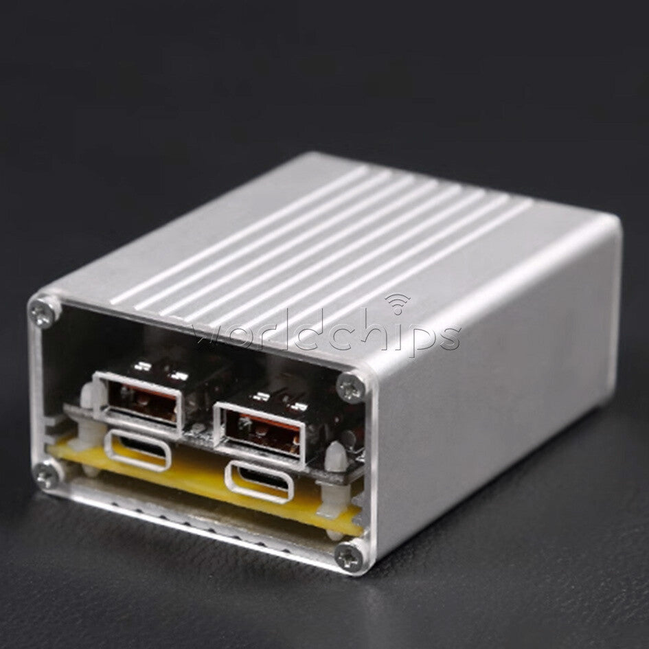 Aluminum Case Multi Function Fast Charging Module Car Notebook Multi-Port Output