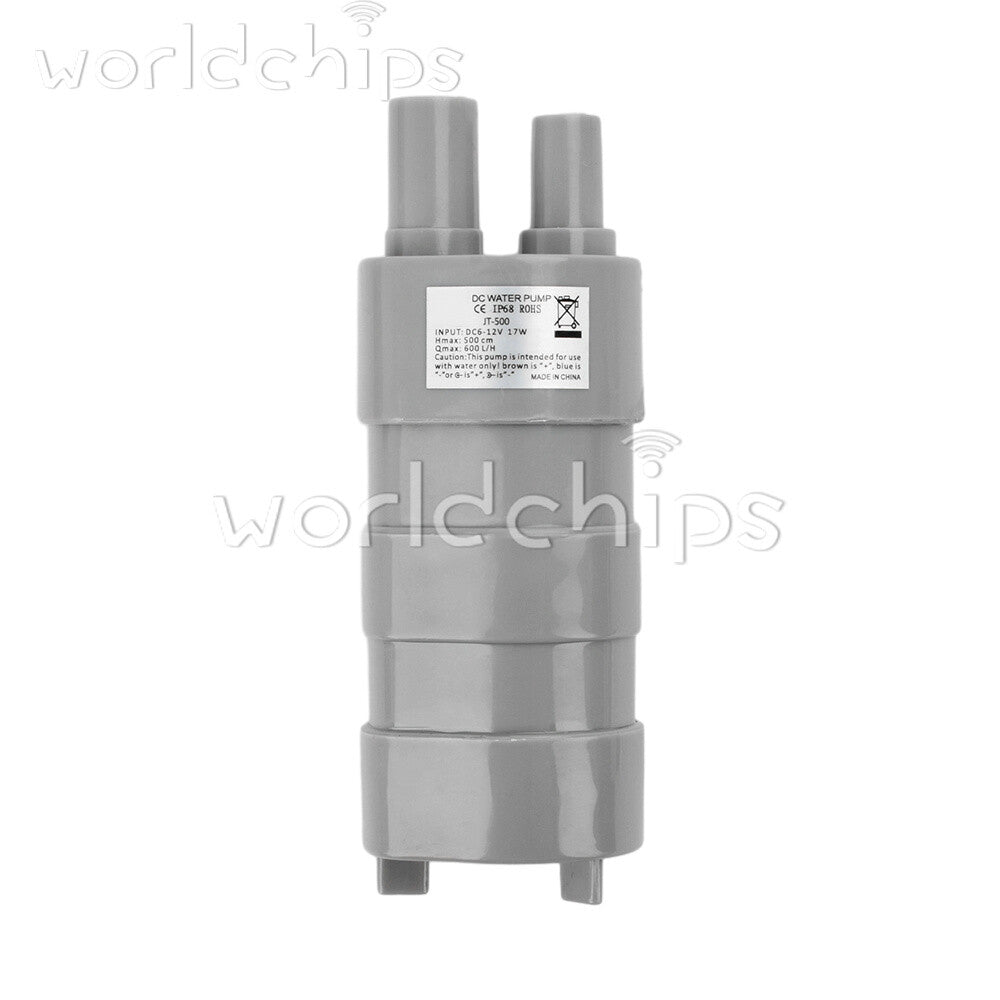 DC12V/24V Multifunctional Micro Submersible DC Water Pump High Flow 5M 600L/H