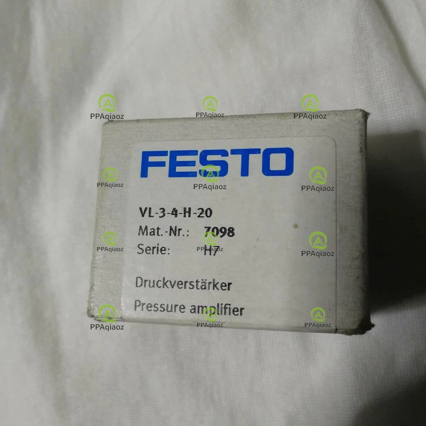 One Festo VL-3-4-H-20 7098 Pneumatic Valve VL34H20 Valve