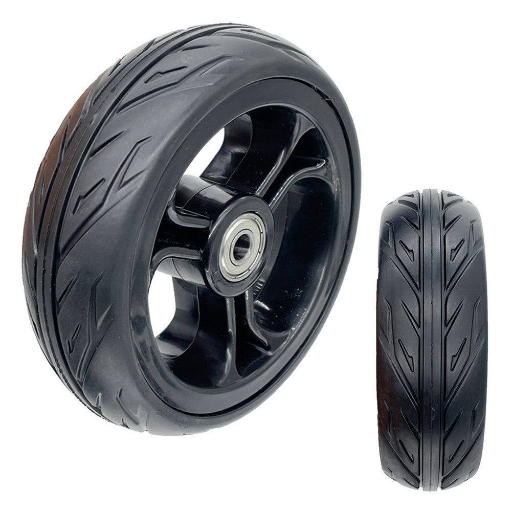 Reliable 5 Inch Solid Rubber Tyre with Rear Wheel Hub for Electric Scooter