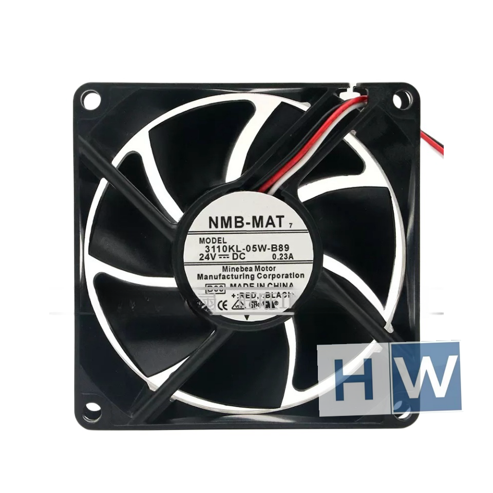 NMB-MAT 3110KL-05W-B89 24V 0.23A 8025 8CM High Air Flow Inverter Cooling Fan
