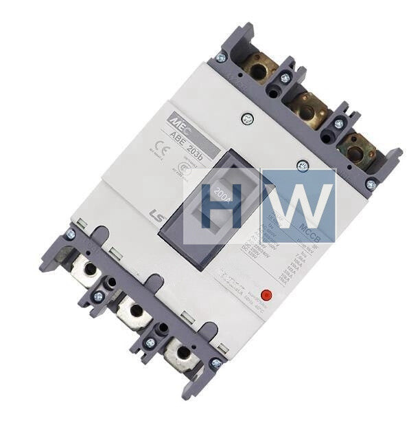 1Pc  Power Generation LG Molded Case Circuit Breaker ABE203b 3P 200A