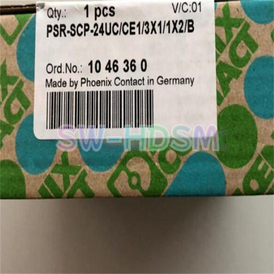 1PCS  for Phoenix Contact PSR-SCP-24UC/CE1/3X1/1X2/B 1046360 Safety Relay